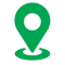 Icon illustration of a map pin